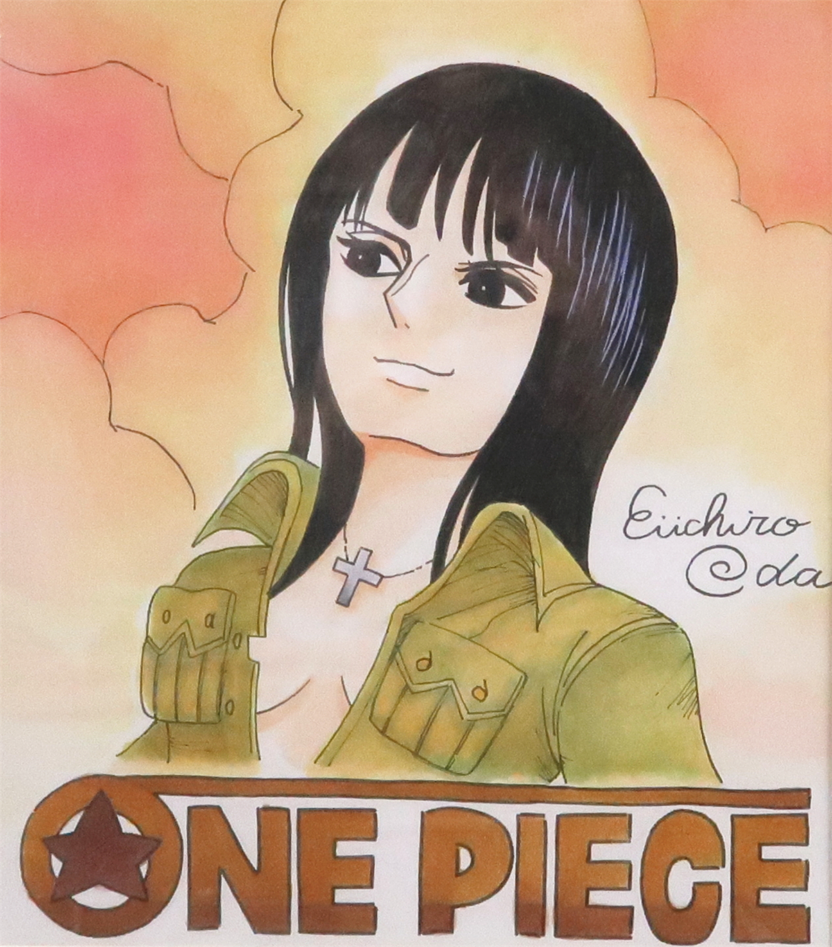 尾田荣一郎速绘色纸